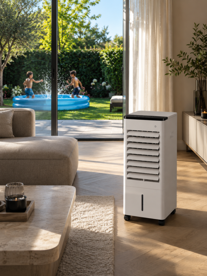 Coldest Breeze™ Max — Rafraîchisseur d'Air Puissant · Chambre & Bureau
